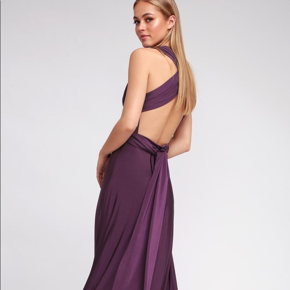 Lulu’s “Always Stunning” Convertible Maxi Dress